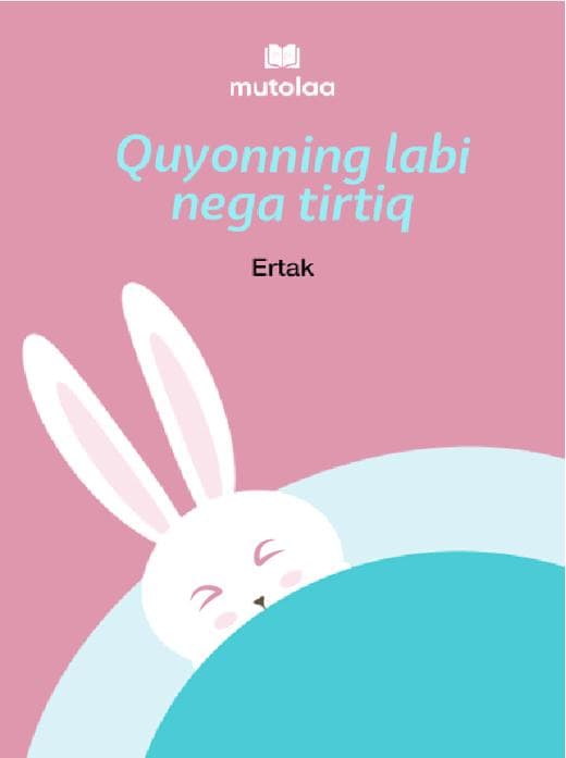 Muqova: Quyonning labi nega tirtiq?