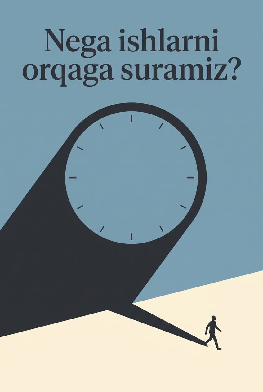 Muqova: Nega ishlarni orqaga suramiz