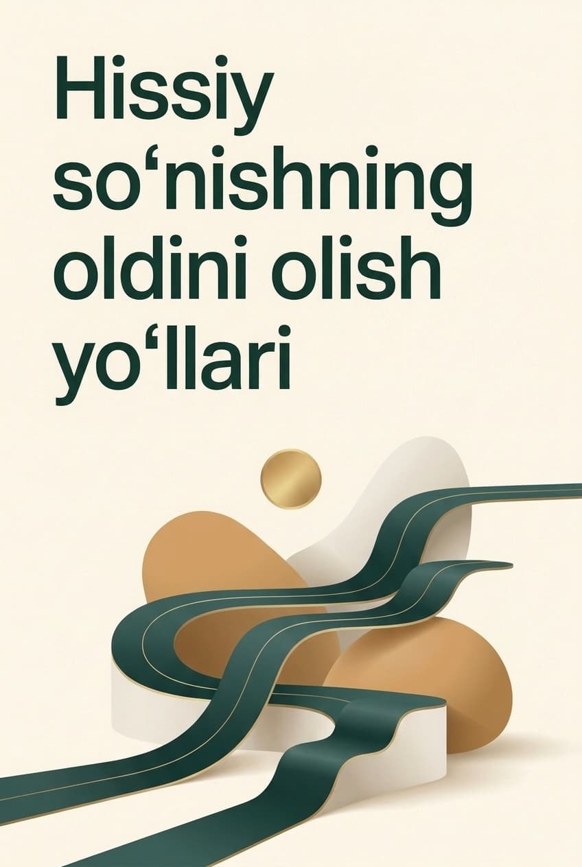 Muqova: Hissiy so‘nishning oldini olish yo‘llari