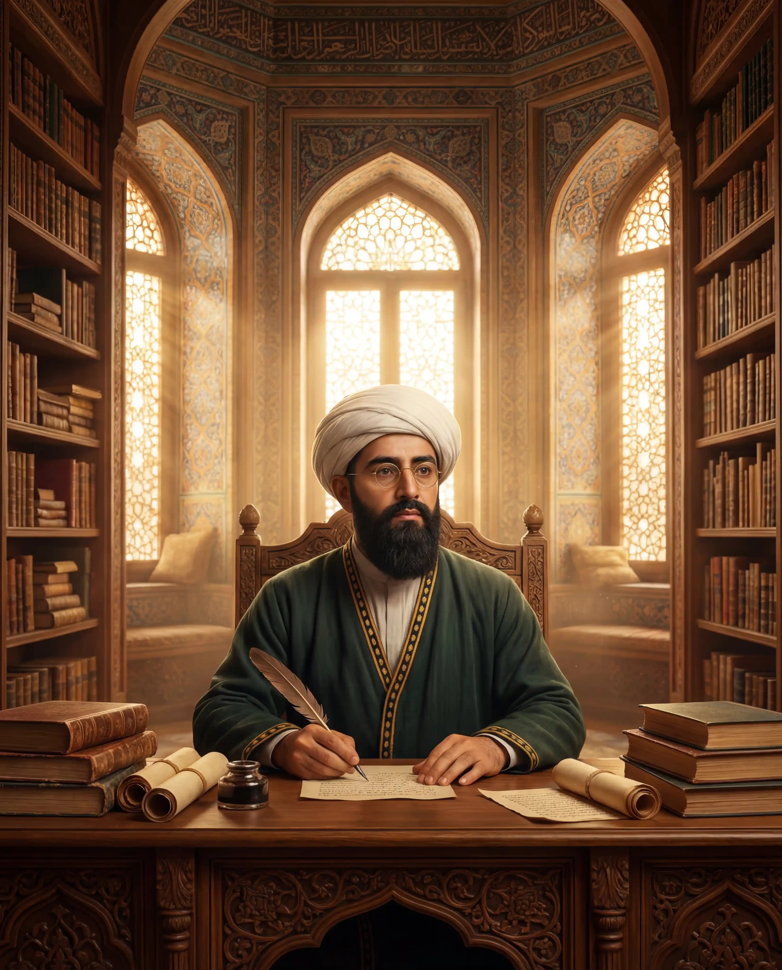 Mutolaa bilim hám oqıw ortalıǵın sáwlelendiretuǵın súwret