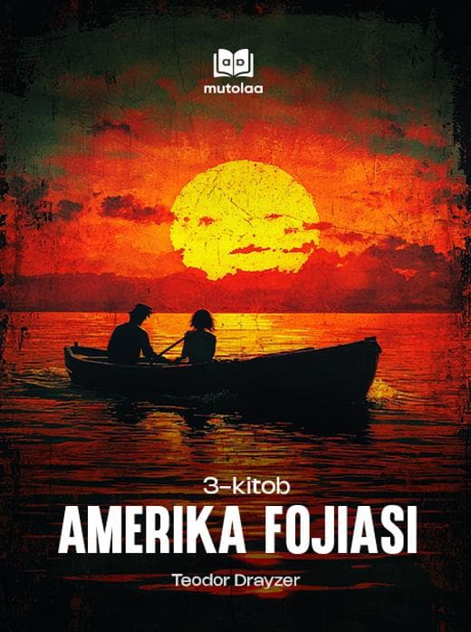 Muqova: Amerika fojiasi. 3-kitob