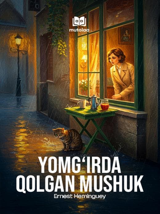 Muqova: Yomgʻirda qolgan mushuk