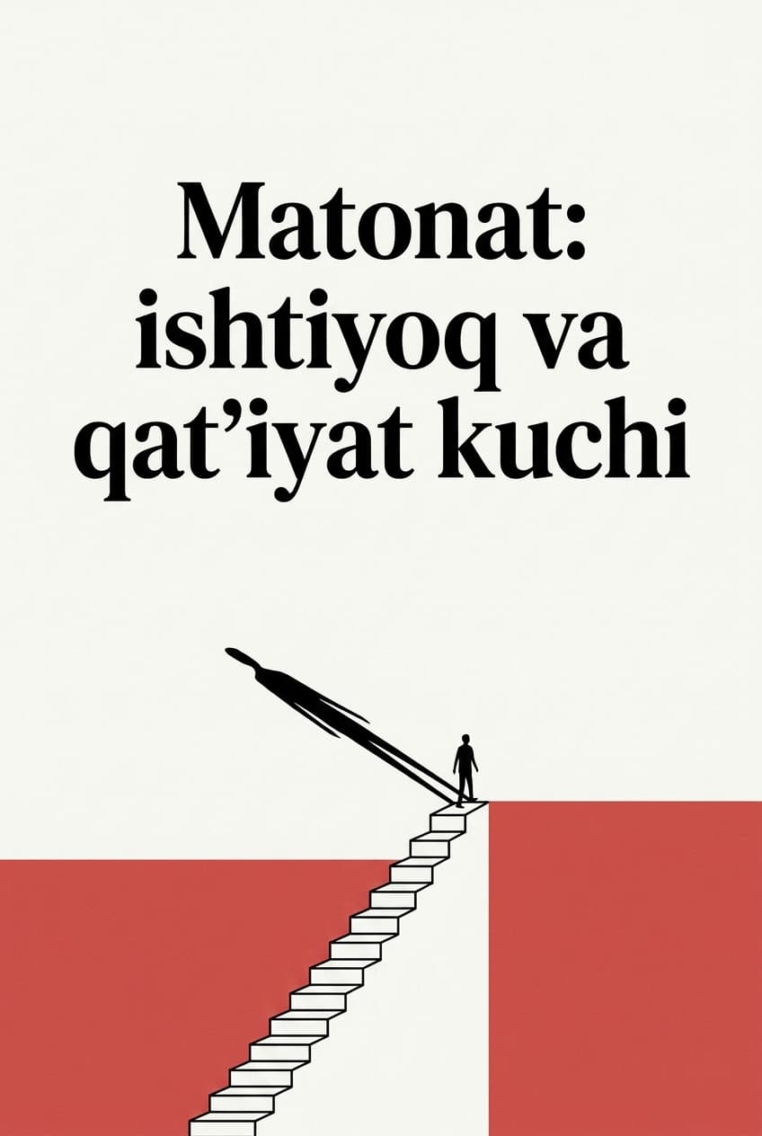Muqova: Matonat — ishtiyoq va qat’iyat kuchi