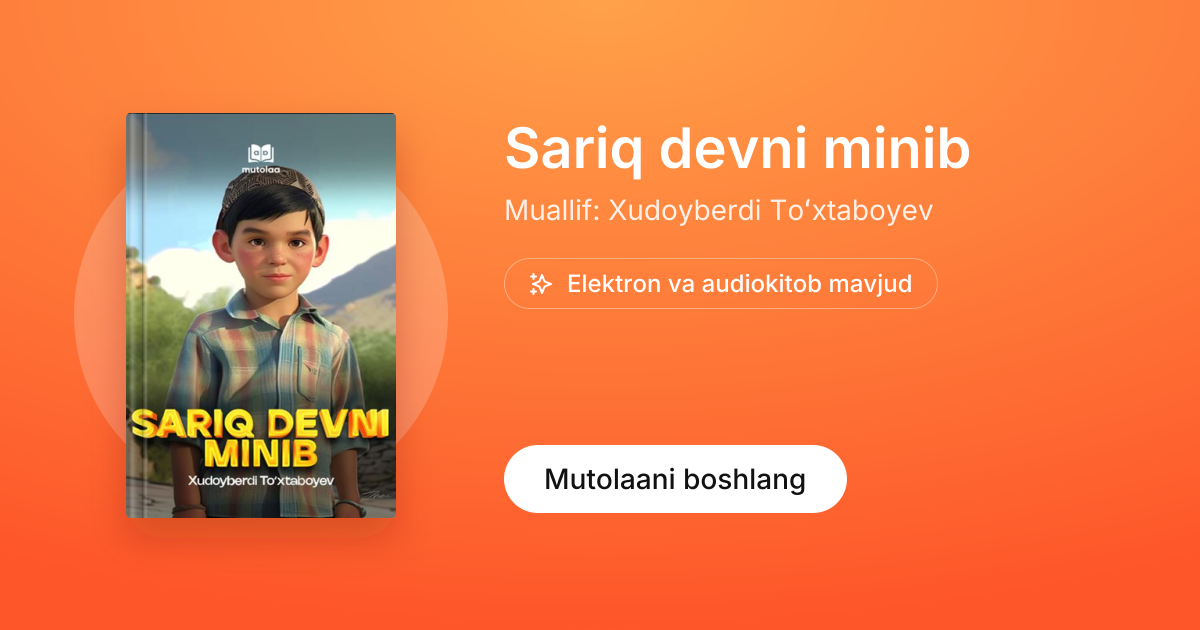 Sariq devni minib